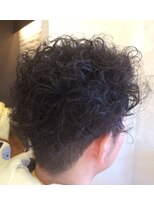 ヘアーサロン セブンベルズ&nbsp;ツーブロックスパイラルパーマ
