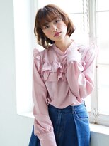 アビエクレール 河内花園(abije claire) 大人ヘルシーなボブ★20代30代50代 髪質改善