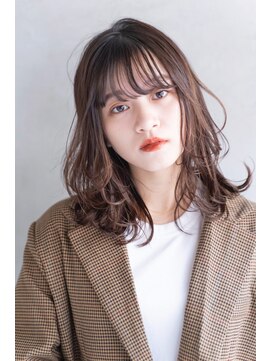 ケイト(kate) 【kate】大宮　あざとゆるふわミディ×ショコラベージュ