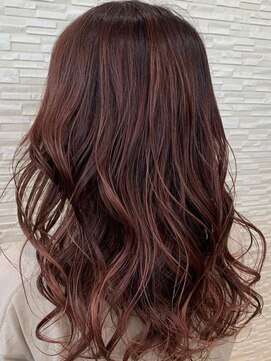 エイトヘアー(Ei8htHair) チェリーレッド_ガーリーミディ