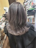 サムブリッジ(SOMEBRIDGE)&nbsp;ハイライト グレージュ バレイヤージュヘアカラー【SOMEBRIDGE】