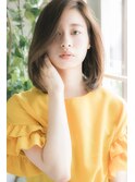 小顔ひし形ミディアム20代30代40代くびれミディ【髪質改善】
