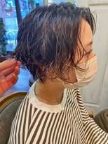 ヘアーメイク カフェ(hair make cafe) ショート×パーマ