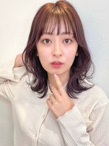 [中野莉子]ワンカール韓国くびれヘア大人ミディアム2