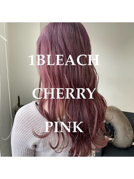 クレア 岡崎南店(CREA) 「ブリーチ×１」チェリーピンク