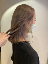 マイル 渋谷(mile)&nbsp;ブリーチ1回ラベンダーベージュ