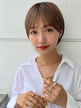 サンドシーン(sand scene) @abiru_sand/ショートボブ/くびれボブ/大人可愛い20代30代40代