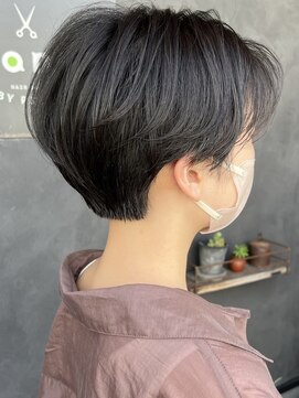 ナナ バイ ピケ(nana by pique) ハンサムショート/アッシュブラック/メンズライク/20代30代40代