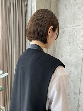 サクラ オモテサンドウ(SAKURA) 乾かすだけ！簡単スタイリング×フェイスレイヤー×ぱっつん前髪