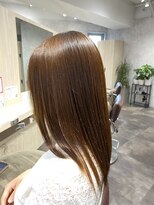 ハウル(Hawl)&nbsp;酸性ストレート☆お客様ミディアムヘア