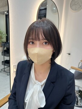 ジーナ 博多筑紫口(Zina) 【冨田】ふんわりショートボブ