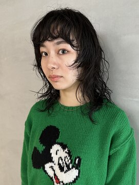 ソイリウム 下北沢(soi rium) マレットヘア_マッシュウルフ_レイヤーカット_ニュアンスパーマ