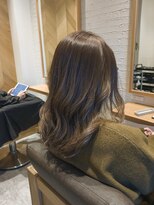 カダン(Kadan) セミロング/グレージュカラー/アースカラー/20代30代40代