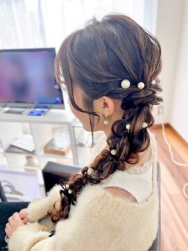 オウン(AUN) サイド編み下ろし