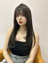 ボタン シブヤ(VOTAN SHIBUYA)&nbsp;韓国ヘア/前髪あり/顔まわりカット/顔まわりレイヤーカット/