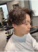 NEXTNEO【櫻田】センターパート　波巻きスパイラルパーマ