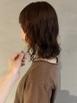 ソイリウム 下北沢(soi rium)&nbsp;ニュアンスパーマ_暖色カラー_オレンジカラー