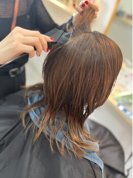 リベル 菰田西店(LIbeR)の写真/ライフスタイルに合わせたカラーをご提案♪貴方の魅力を引き出す◎白髪が気になり始めた方にもオススメ♪