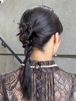 【徳岡】へアセット/ヘアアレンジ/簡単アレンジモードヘア