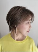 お手入れ簡単ツヤツヤショート