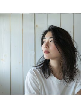 ヘアー マジック 国立店(Hair Magic) こなれヘア/前髪こなれミディワンカール/愛されデザインカラー