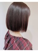 ほんのりピンクブラウン