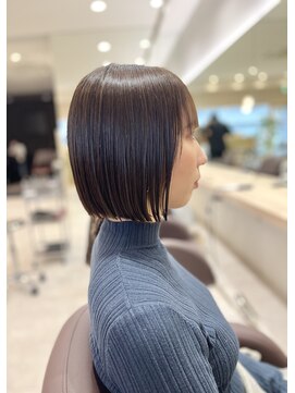 シュク 高円寺(SYUK) 髪質改善カラー/ミニボブ/切りっぱなしボブ【SYUK 高円寺】