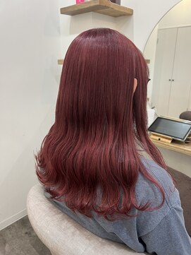 シアアルン 新小岩店(SHEER alun) チェリーレッド/Wカラー/SHEERalun