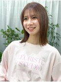 外ハネボブ☆切りっぱなしボブ
