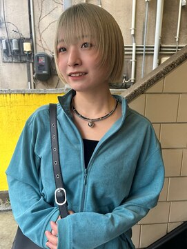 バンカ(banca.) ミニボブ×顔周りレイヤー