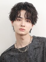 オーシャントーキョーハラジュク(OCEAN TOKYO harajuku) メンズツイストスパイラルパーマツーブロックマッシュ