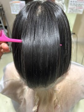 アズール 草加(azule) 髪質改善矯正　ストレート　ツヤ髪スタイル
