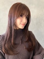 フォト 武蔵小杉(foto) 姫カットレイヤー/暗めカラー/韓国風巻き/レイヤーカット