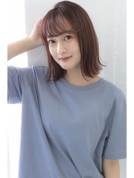 ヘアーアンドメイク グリーン(hair&make green) ナチュラル外はねボブ