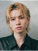 ツイストスパイラルパーマシャドウパーマメンズウルフパーマ