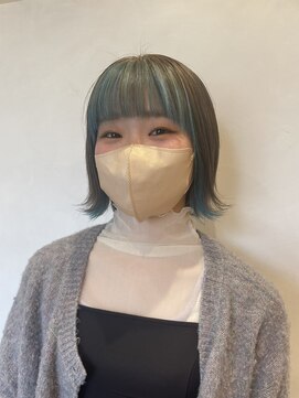 ポート 蕨(PORT) フェイスフレーミング×水色が可愛い！【高岩美季】