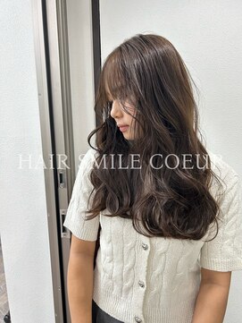 ヘアースマイルクー(HAIR SMILE COEUR) 【YUKA】透明感抜群ブラウン
