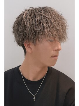 MEN’S HAIR/波巻ツイストスパイラル/フェザーパーマ/京都河原町
