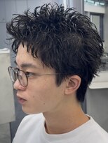 フィフス 原宿(fifth)&nbsp;原宿ツイストスパイラルパーマメンズパーマスパイキーショート