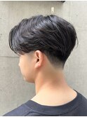 テーパーフェード×ニュアンスパーマ