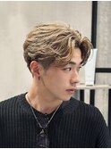 men's/メンズ/メンズカット/韓国/黒染/顔周り/マッシュ/池袋