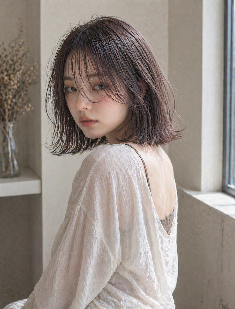 【艶髪】カット＋トリートメント \6,000
