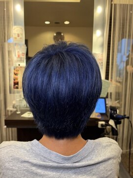 ネイトル(naitre) ネイビーブルーショート