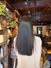 【前髪・表面のうねりに】期間限定 ポイント酸性ストレート&艶髪ケア 17800