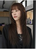 大分ハッシュカット韓国レイヤーワンホンヘアヨシンモリかるめ