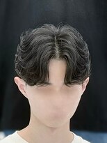 メンズヘアセンス 渋谷(MEN'S HAIR SENSE)&nbsp;ニュアンスパーマ/センターパート/メンズ/眉毛/フェザーパーマ