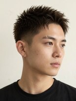 ノイセルヘアー(Noisyle Men's hair) リバースセンターパート/ニュアンスパーマ/ダウンバング/MEN'S
