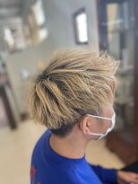 ハウオリヘアー(Hau'oli HAIR)&nbsp;金髪メンズスタイル