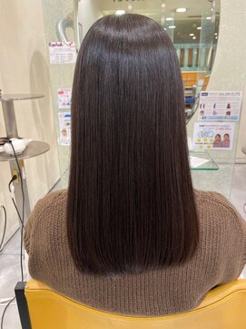 イーエムエー アールビアンカ 名駅店(e.m.a×Ar be.anca) ツヤ感黒髪ヘアー