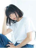 【Lond printemps水野】ワンカールフレンチボブデジタルパーマ